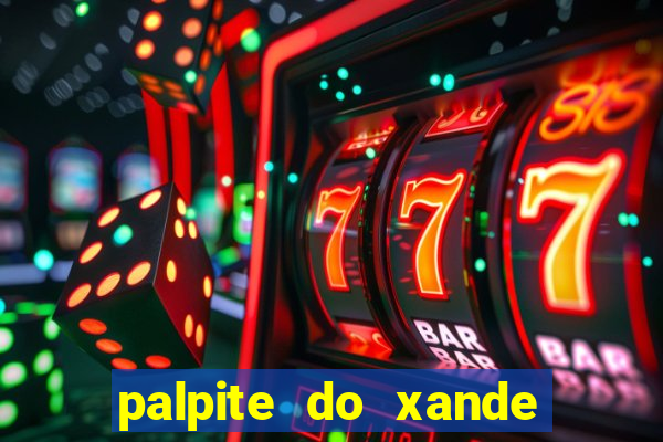 palpite do xande de hoje