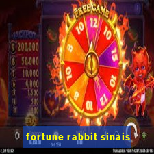 fortune rabbit sinais