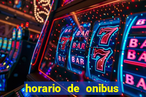 horario de onibus santos dumont x juiz de fora