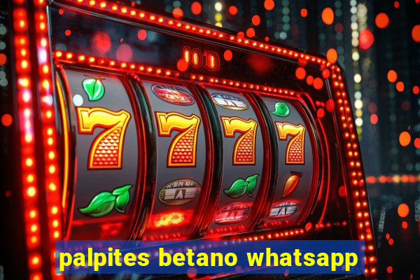 palpites betano whatsapp