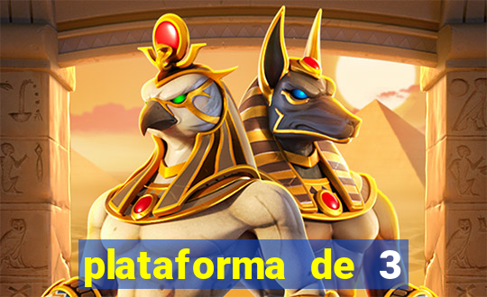 plataforma de 3 reais jogo