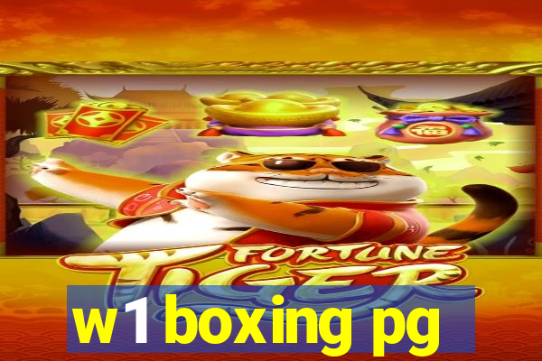 w1 boxing pg