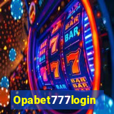 Opabet777login