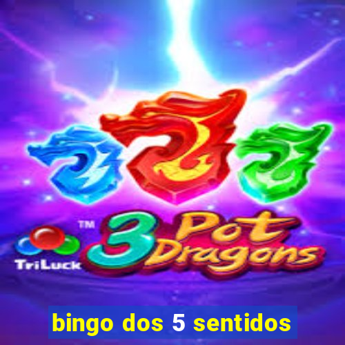 bingo dos 5 sentidos