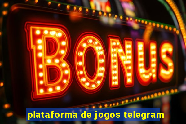 plataforma de jogos telegram