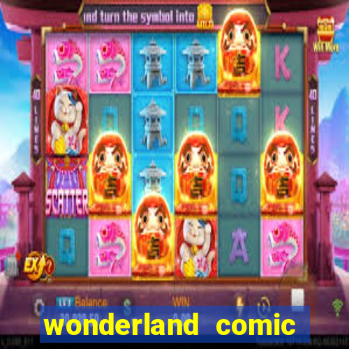 wonderland comic studio alphabet